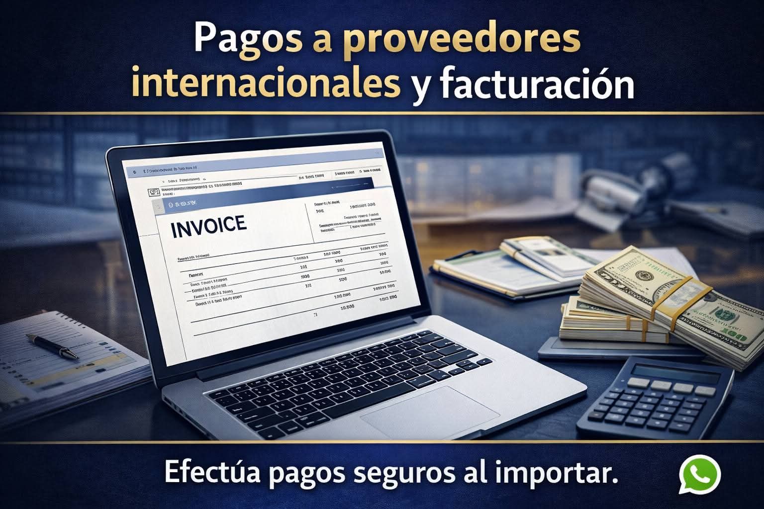 Pagos a proveedores internacionales y facturación